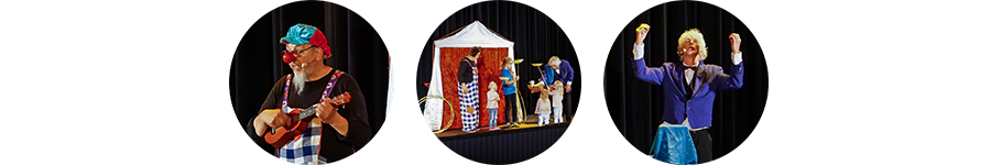 Zirkus Kunterbunt Mobiles Mitmachtheater für Kinder
